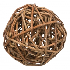 Näriliste mänguasi Wicker ball, ø 13 cm