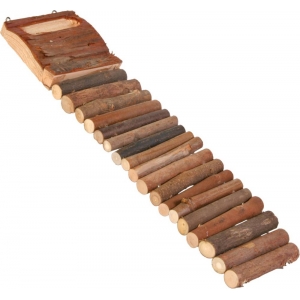 Ladder, hamsters, bark wood, 7 × 27 cm