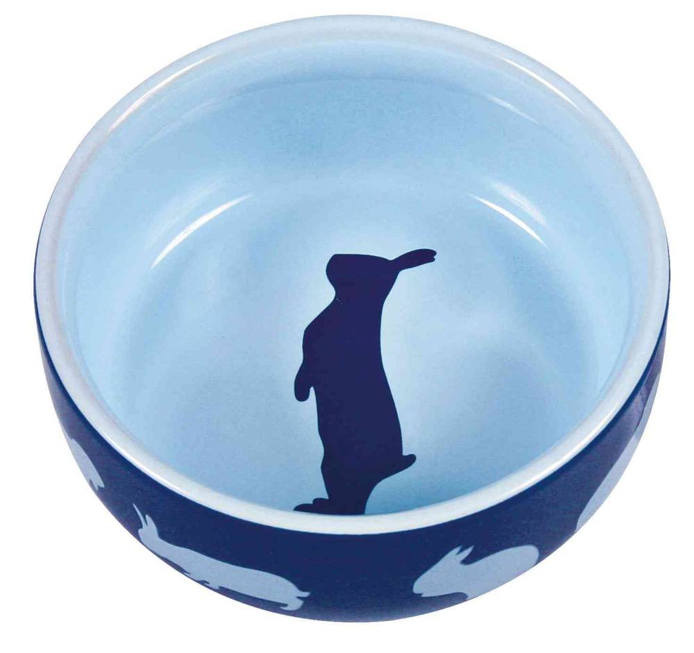 Bowl, rabbit motif, ceramic, 250 ml/ø 11 cm