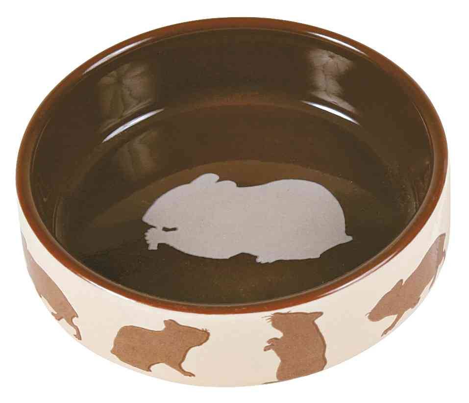 Bowl, hamster motif, ceramic, 80 ml/ø 8 cm