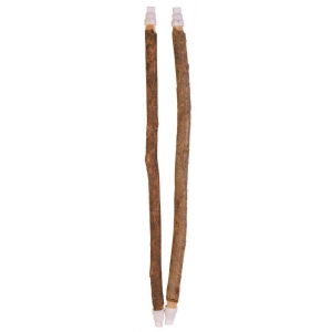 Set of perches, bark wood, 35 cm/ø 10–12 mm, 2 pcs.