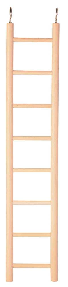 Ladder, wood, 8 rungs/36 cm