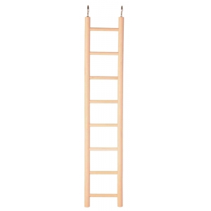 Ladder, wood, 8 rungs/36 cm