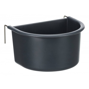 Hanging bowl with wire holder, plastic, 400 ml/11 × 8 cm