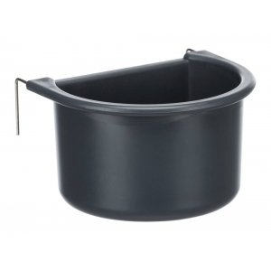 Hanging bowl with wire holder, plastic, 150 ml/8 × 6 cm