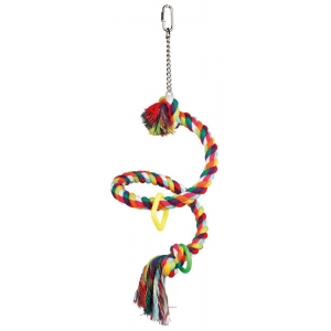 Puuripulk Spiral rope perch 50cm/21mm