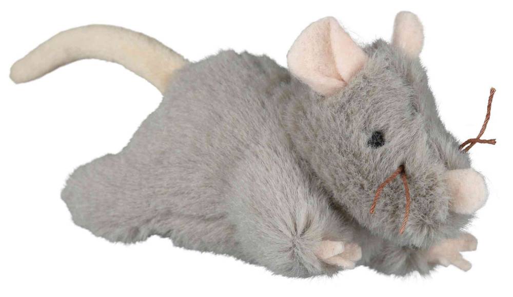 Kassi mänguasi Mouse plush 15cm sound