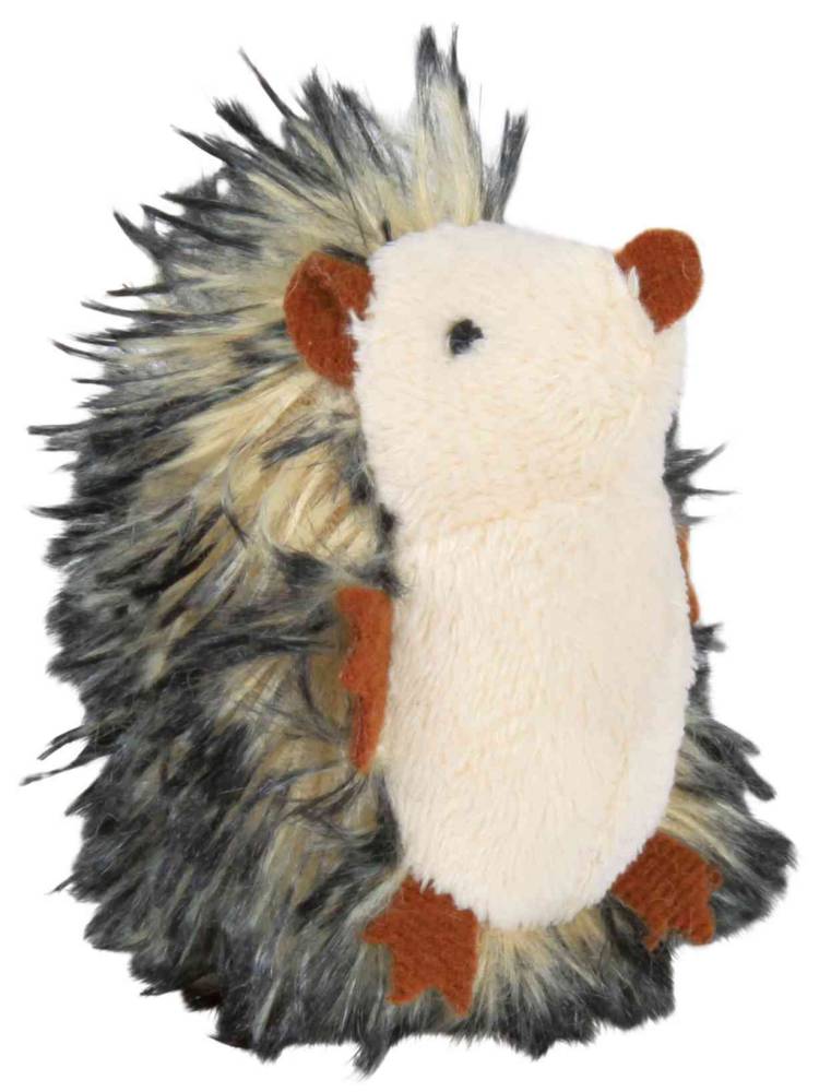 Hedgehog with microchip, plush, 8 cm