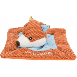 Junior snuggler fox, My Matatabi, fabric, 13 × 13 cm