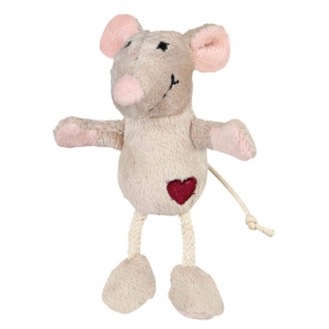 Kassi mänguasi Mouse plush 11cm beige