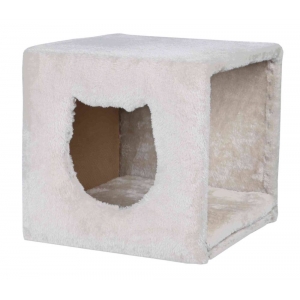 Cuddly cave for shelves, 33 × 33 × 37 cm, light grey