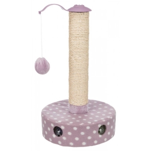 Junior scratching post, fleece, 47 cm, light lilac