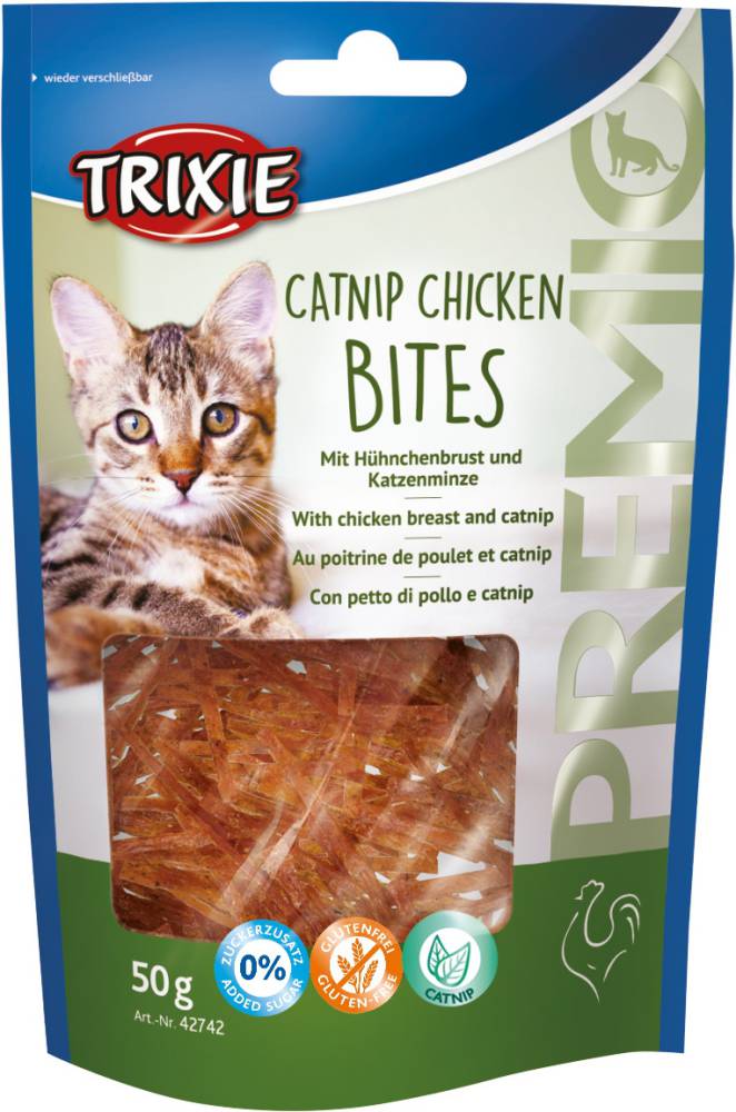 Kassimaius Premio Catnip Chicken Bites 50g