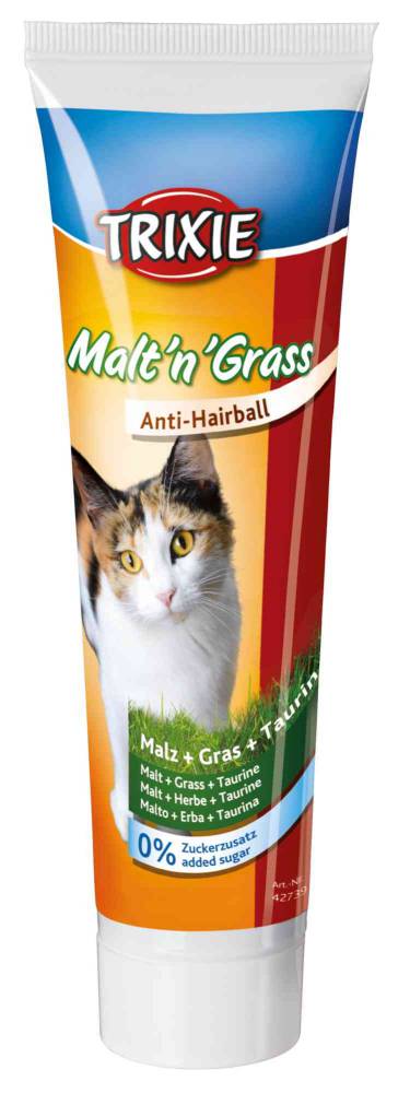 Malt'n'Grass Anti hairball, 100 g