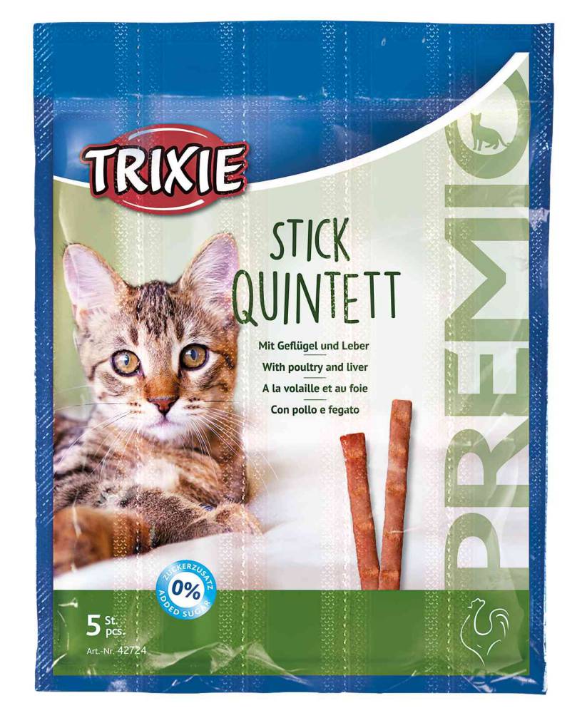 Kassimaius Premio Quintett sticks poultry/liver 5x5g