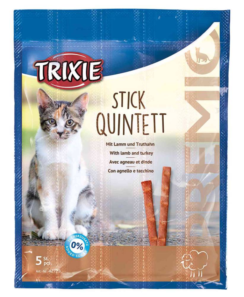 Kassimaius Premio Quintett sticks lamb/turkey 5x5g