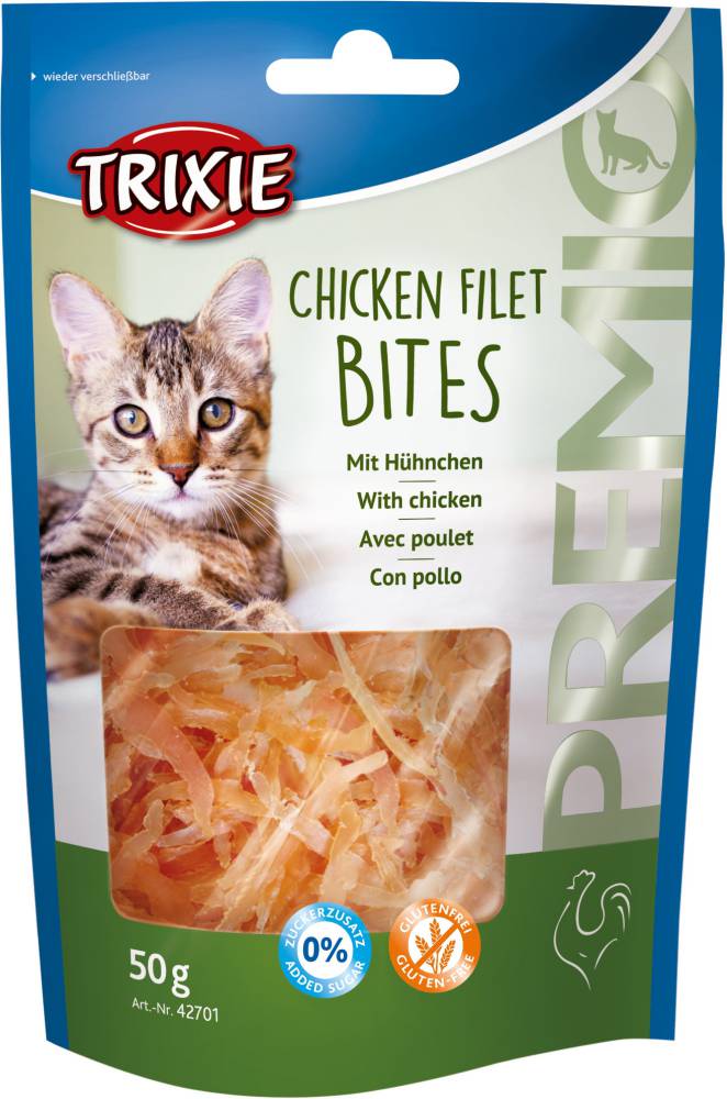 PREMIO Chicken Filet Bites, 50 g