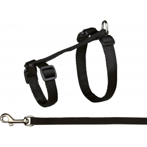 Cat harness with leash, XXL, 34–57 cm/13 mm, 1.20 m