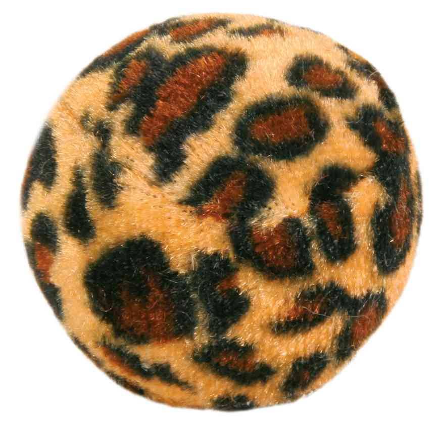 Kassi mänguasi Ball with leopard print (4tk) 4cm