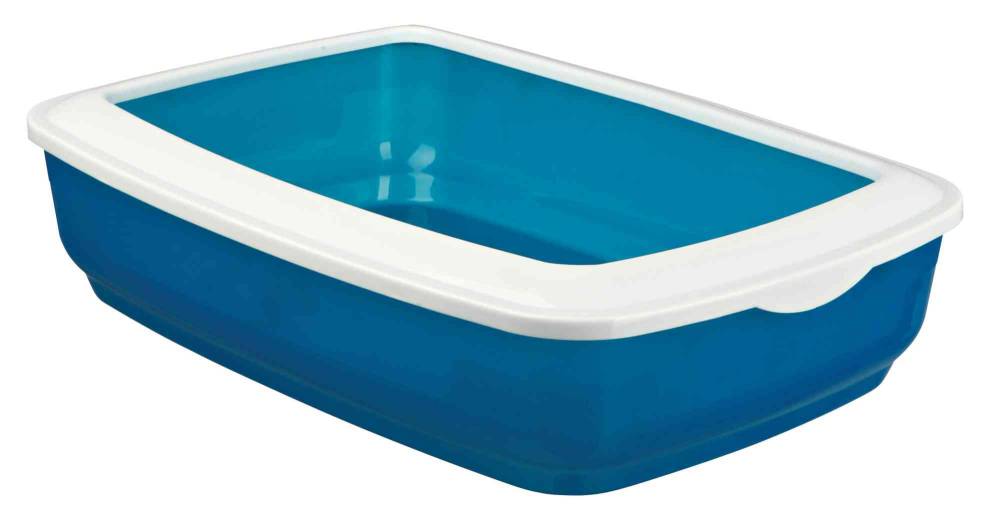 Mio cat litter tray, with rim, 32 × 12 × 43 cm