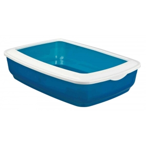 Mio cat litter tray, with rim, 32 × 12 × 43 cm