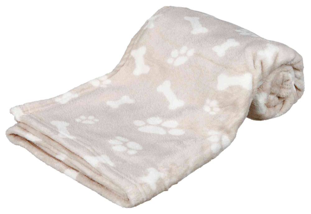 Kenny blanket, plush, 150 × 100 cm, beige