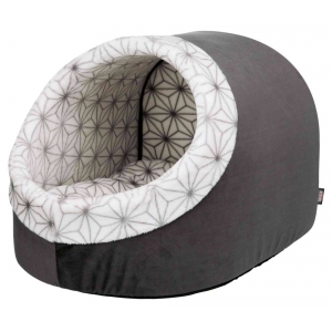 Diamond cuddly cave, 38 × 33 × 45 cm, anthracite/white