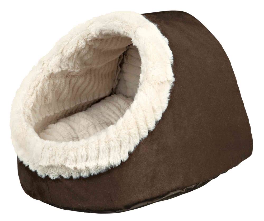 Timur cuddly cave, 35 × 26 × 41 cm, brown/beige