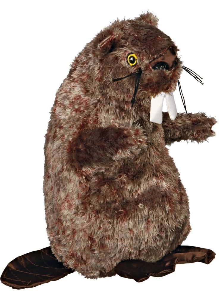 Beaver, animal sound, plush, 27 cm