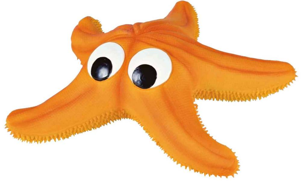 Starfish, latex/polyester fleece, ø 23 cm