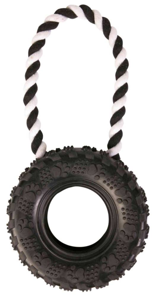 Tire on a rope, natural rubber, ø 15/31 cm