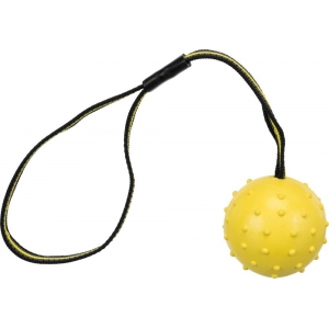 Ball on a rubber belt, natural rubber, ø 6/35 cm