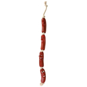 Sausage chain, vinyl, 75 cm