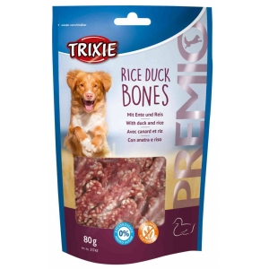 Koera maius PREMIO Rice Duck Bones 80g