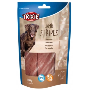 Koera maius PREMIO Lamb Stripes 100g