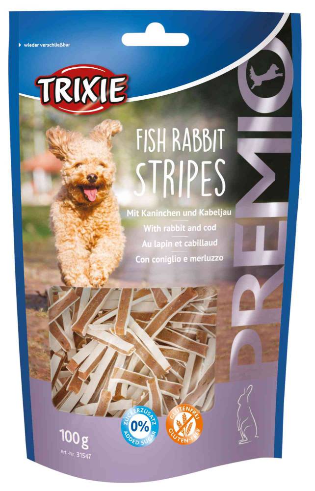 PREMIO Fish Rabbit Stripes, 100 g