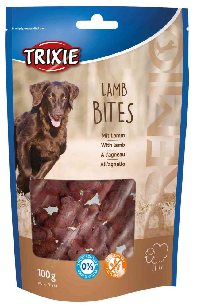 Koera maius PREMIO Lamb Bites 100g