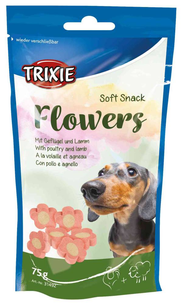 Soft Snack Flowers, 75 g