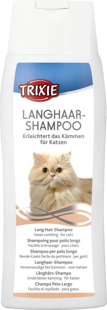 Cat shampoo for long hair, 250 ml