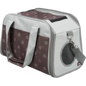 Libby carrier, 25 × 27 × 42 cm, brown/grey