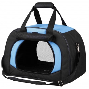 Kilian carrier, 31 × 32 × 48 cm, black/blue