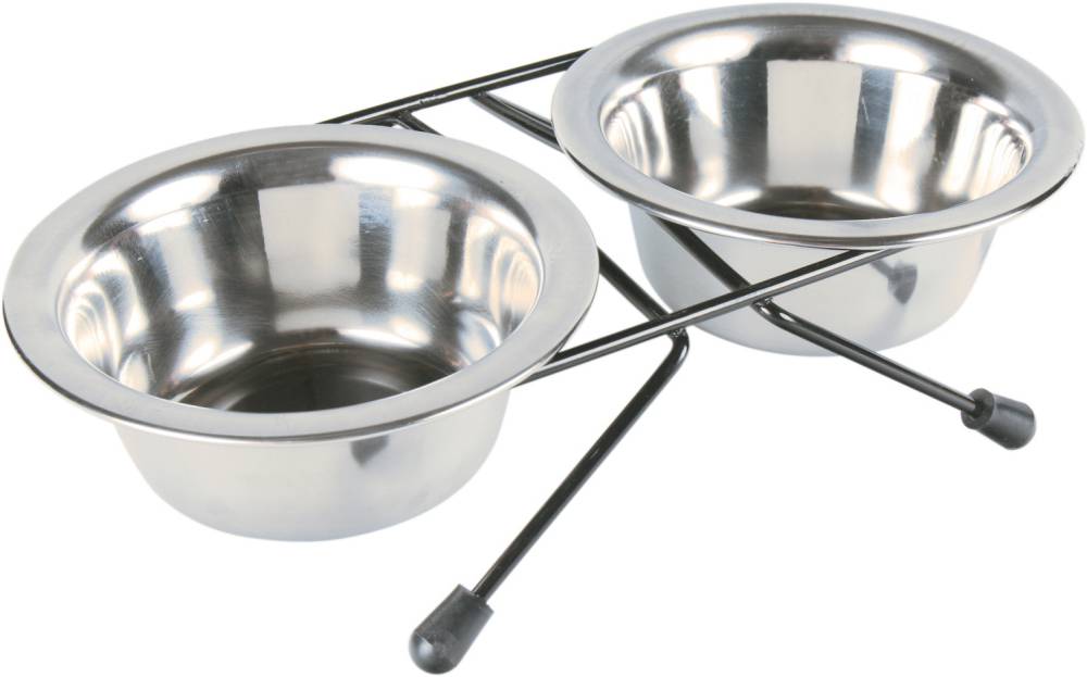 Bowl set, stainless steel/metal, 2 × 0.2 l/ø 10 cm