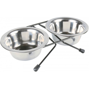 Bowl set, stainless steel/metal, 2 × 0.2 l/ø 10 cm