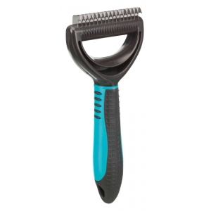 Universal groomer, coarse, plastic/metal prongs, 7 × 18 cm