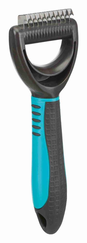 Universal groomer, coarse, plastic/metal prongs, 6 × 18 cm