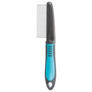 Comb, medium, plastic/metal prongs, 22 cm