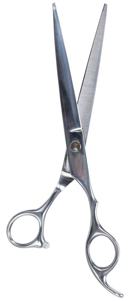 Professional trimming scissors, stainless steel, 20 cm