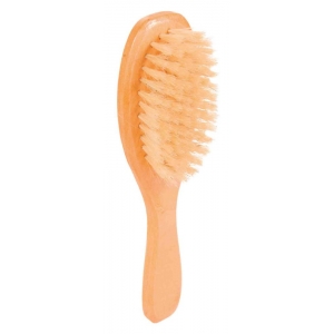 Brush, wood/natural bristles, 5 × 18 cm