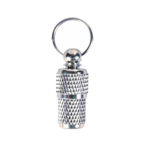 I.D. tag, chrome
