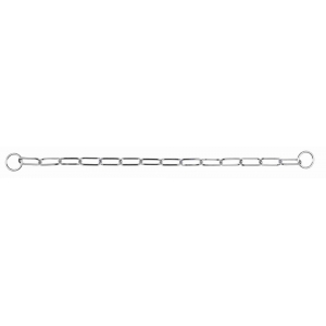 Long link choke chain, 62 cm/4.0 mm